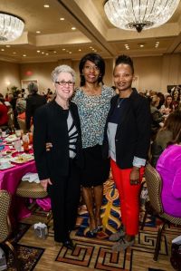 Susan Finfer, Gigi Edwards and Sun Connor at Women's Fund of Central Texas' Power of the Purse